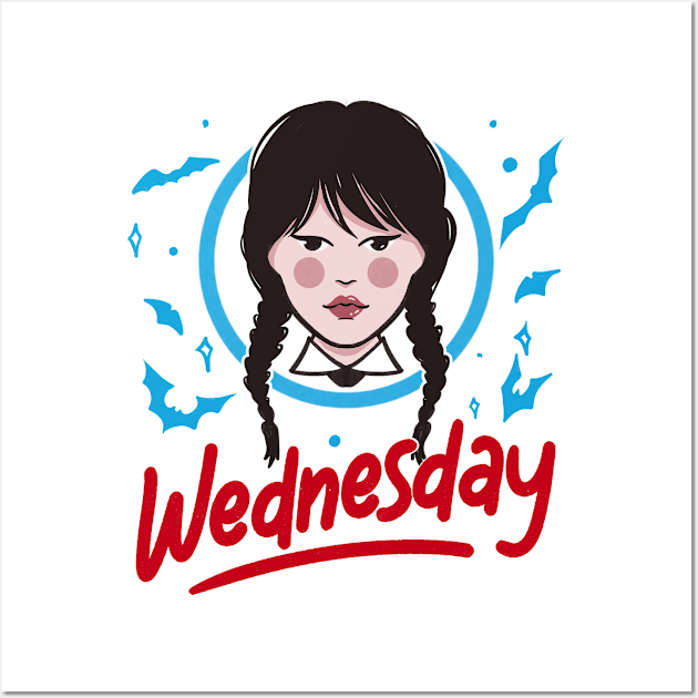 Wednesday by Tobe Fonseca Wall Art by Tobe_Fonseca